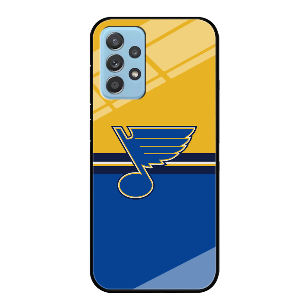 Hockey St. Louis Blues NHL 001 Samsung Galaxy A72 Case-Phone Case-Tempered Glass Case-Altracase