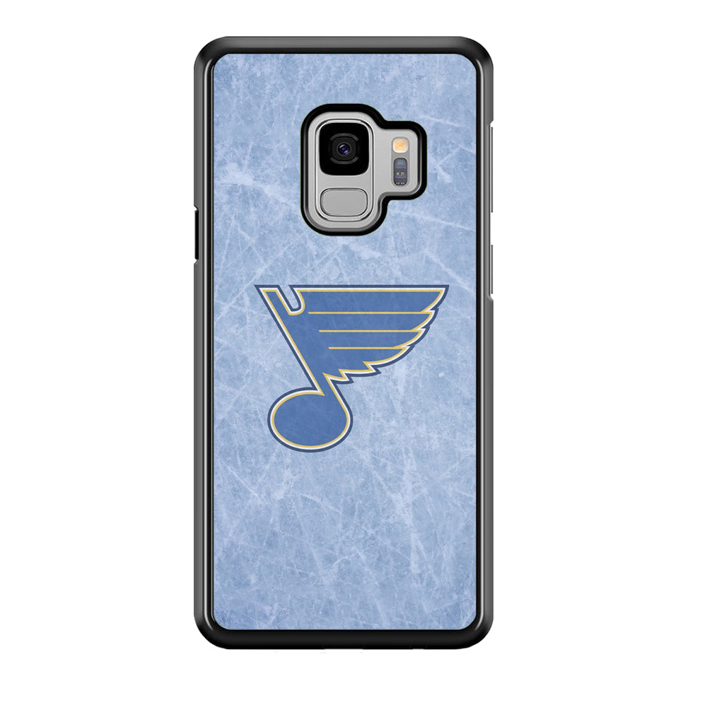 Hockey St. Louis Blues NHL 002 Samsung Galaxy S9 Case-Phone Case-Rubber Black (2D Case)-Altracase