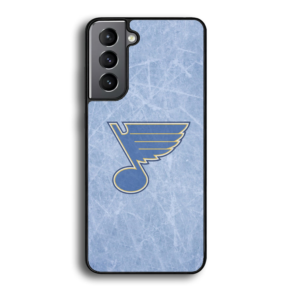Hockey St. Louis Blues NHL 002 Samsung Galaxy S21 Plus Case-Phone Case-Rubber Black (2D Case)-Altracase