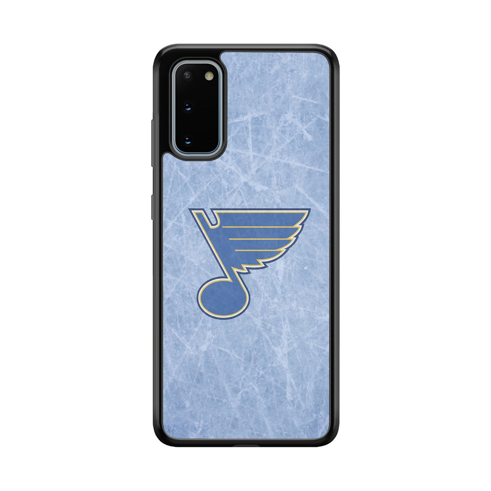Hockey St. Louis Blues NHL 002 Samsung Galaxy S20 Case-Phone Case-Rubber Black (2D Case)-Altracase