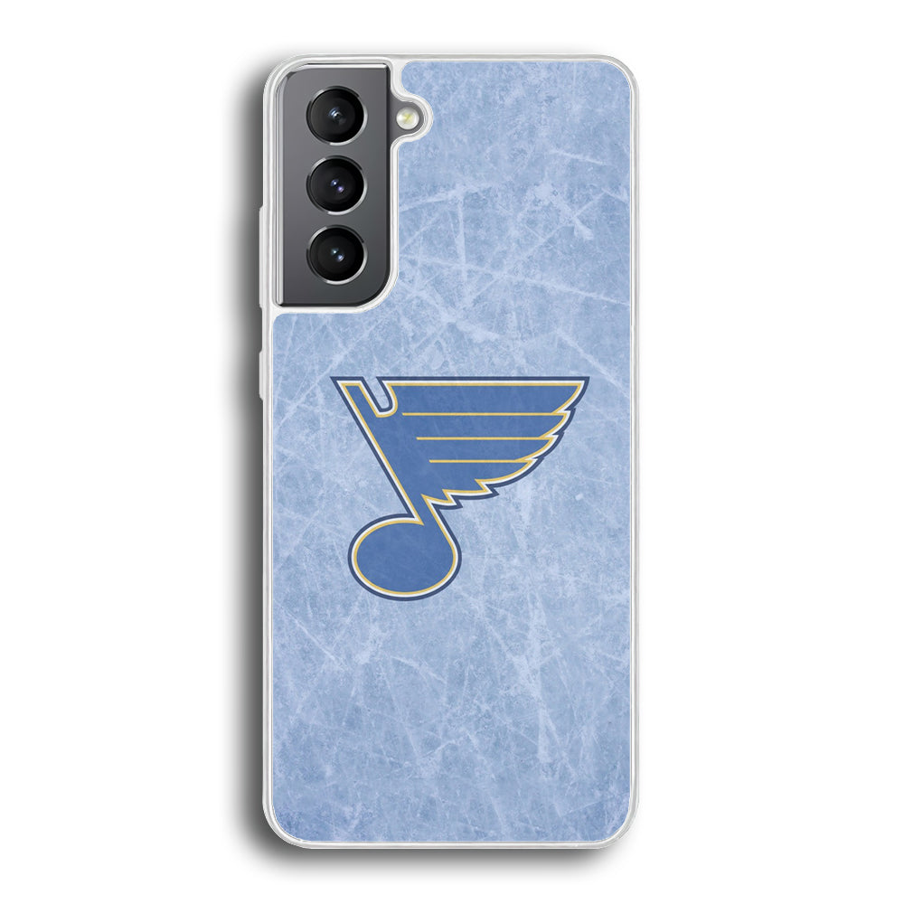 Hockey St. Louis Blues NHL 002 Samsung Galaxy S21 Plus Case-Phone Case-Rubber White (2D Case)-Altracase