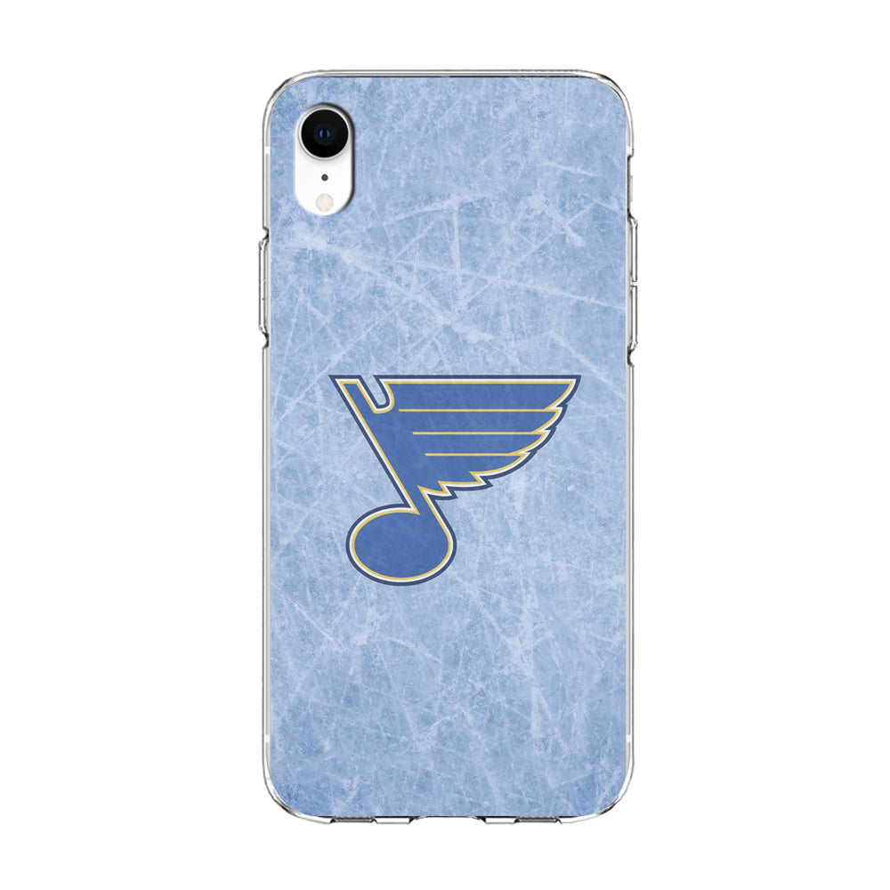 Hockey St. Louis Blues NHL 002 iPhone XR Case-Phone Case-Clear Soft Case-Altracase