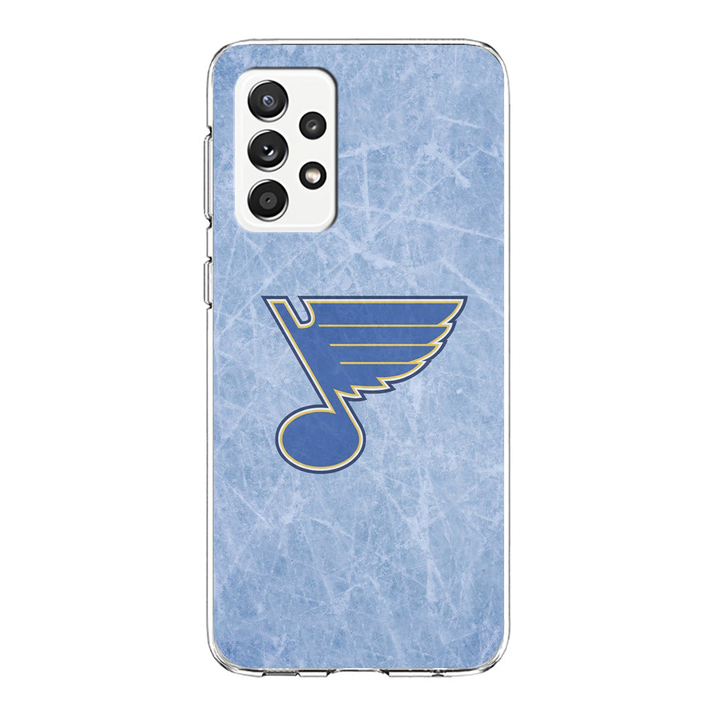 Hockey St. Louis Blues NHL 002 Samsung Galaxy A72 Case-Phone Case-Clear Soft Case-Altracase