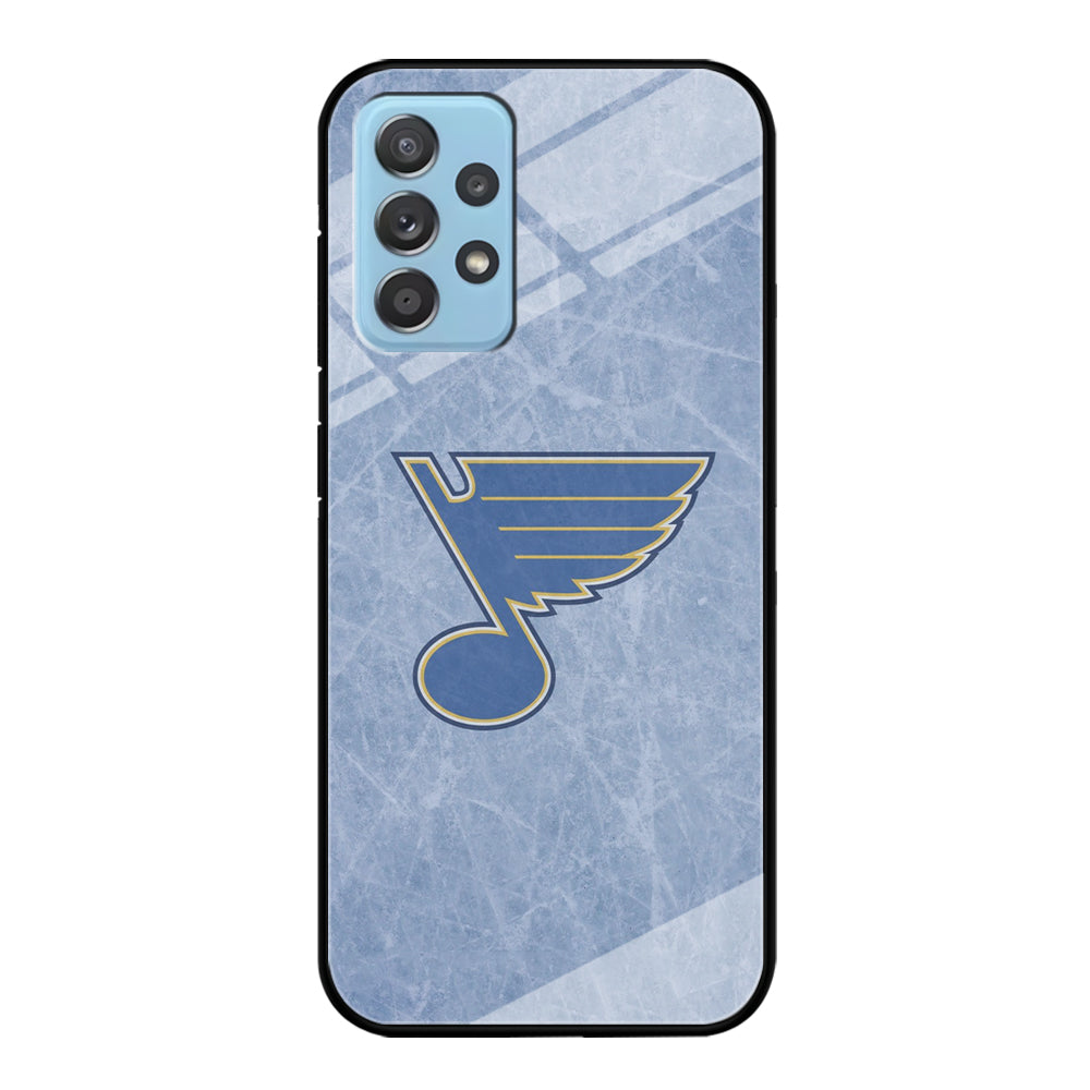 Hockey St. Louis Blues NHL 002 Samsung Galaxy A72 Case-Phone Case-Tempered Glass Case-Altracase