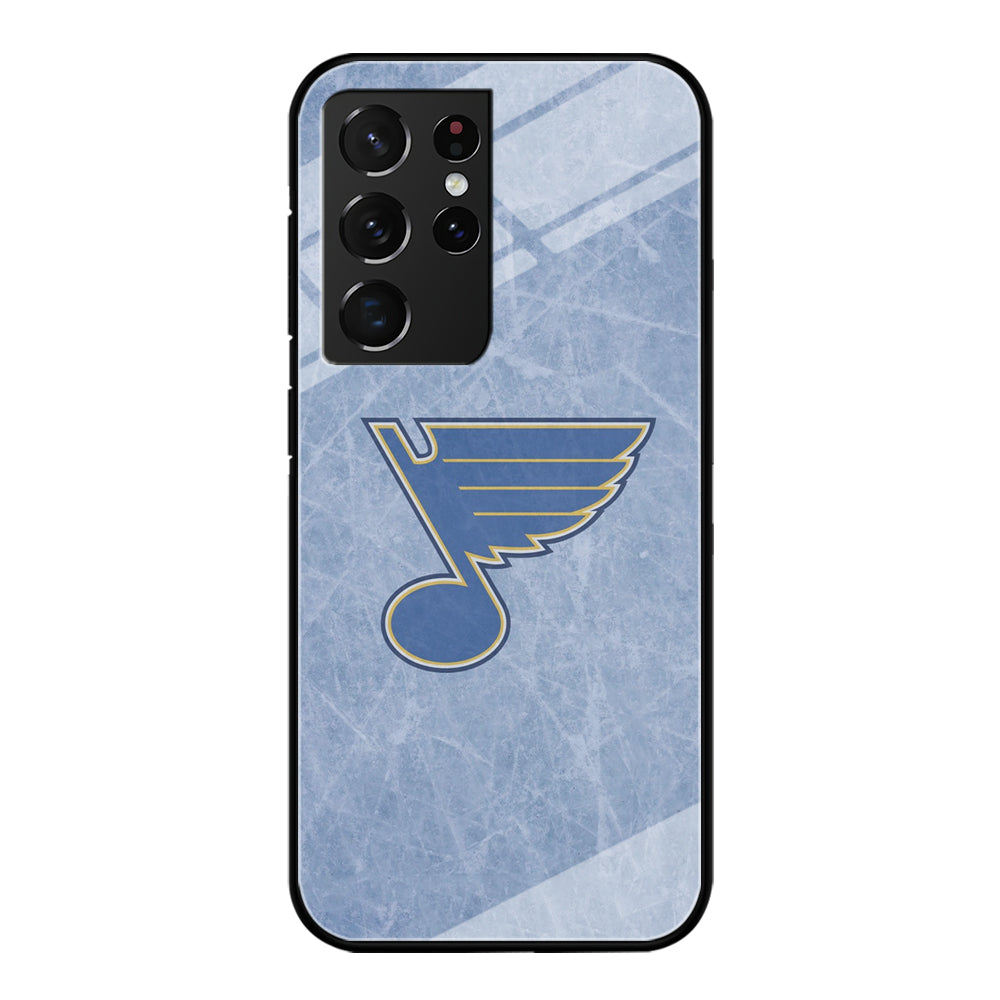 Hockey St. Louis Blues NHL 002 Samsung Galaxy S23 Ultra Case-Phone Case-Tempered Glass Case-Altracase