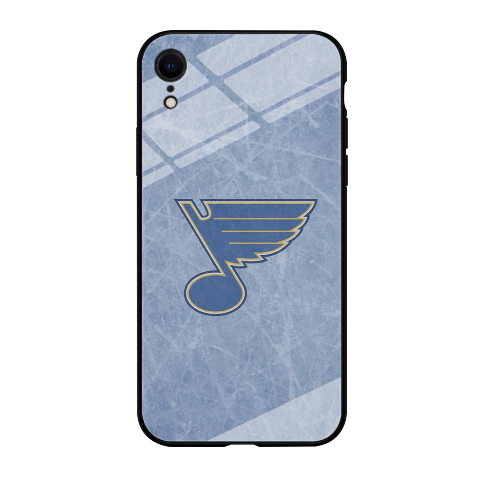 Hockey St. Louis Blues NHL 002 iPhone XR Case-Phone Case-Tempered Glass Case-Altracase