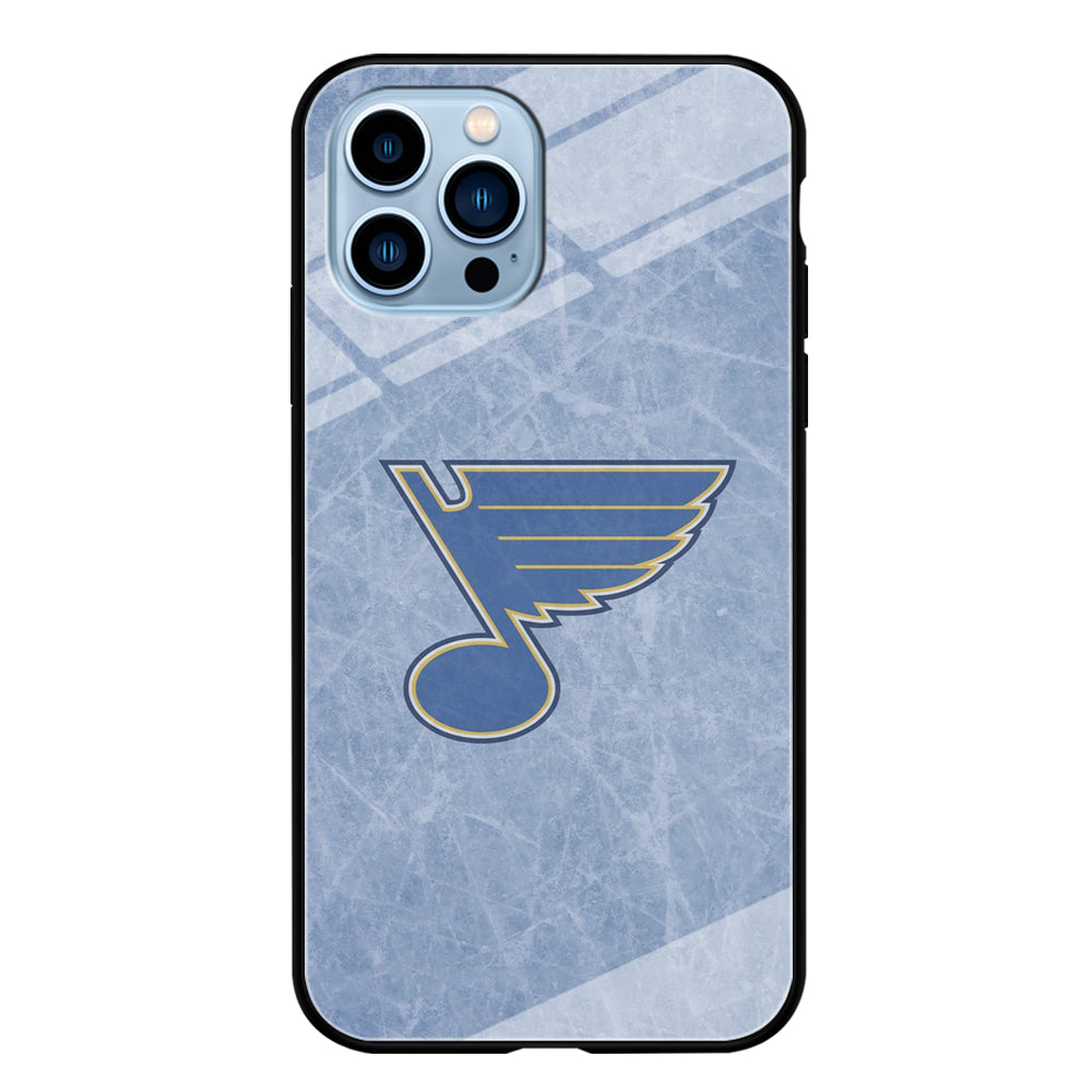 Hockey St. Louis Blues NHL 002 iPhone 15 Pro Max Case-Phone Case-Tempered Glass Case-Altracase