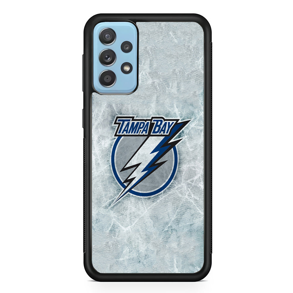 Hockey Tampa Bay Lightning NHL 001 Samsung Galaxy A72 Case-Phone Case-Rubber Black (2D Case)-Altracase