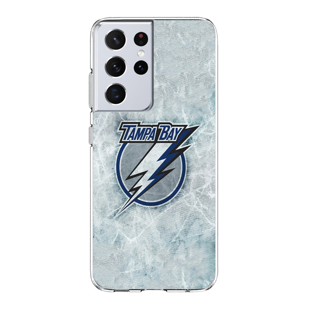 Hockey Tampa Bay Lightning NHL 001 Samsung Galaxy S23 Ultra Case-Phone Case-Clear Soft Case-Altracase
