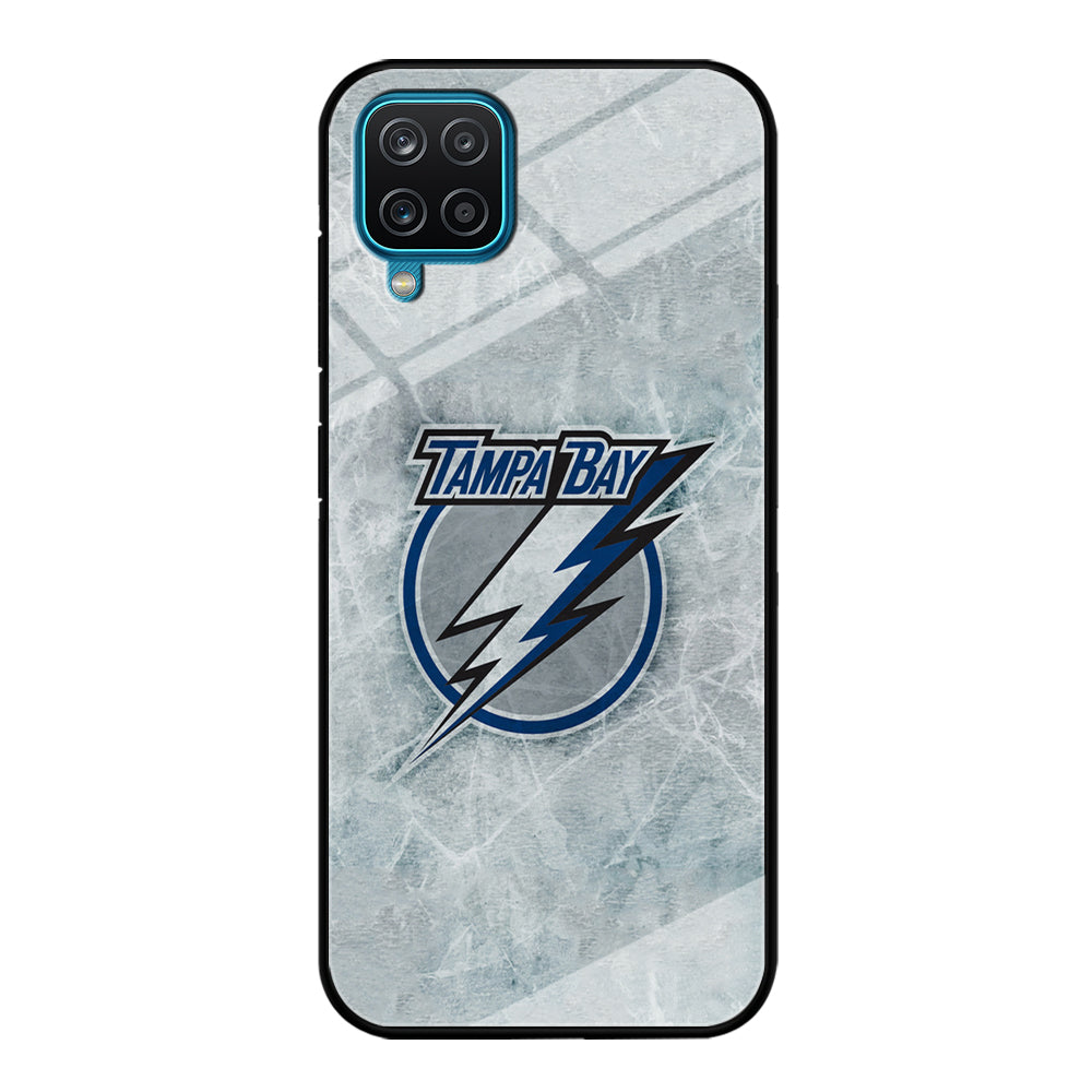Hockey Tampa Bay Lightning NHL 001 Samsung Galaxy A12 Case-Phone Case-Tempered Glass Case-Altracase