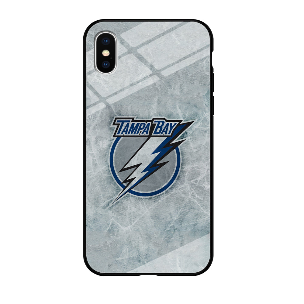 Hockey Tampa Bay Lightning NHL 001 iPhone Xs Case-Phone Case-Tempered Glass Case-Altracase