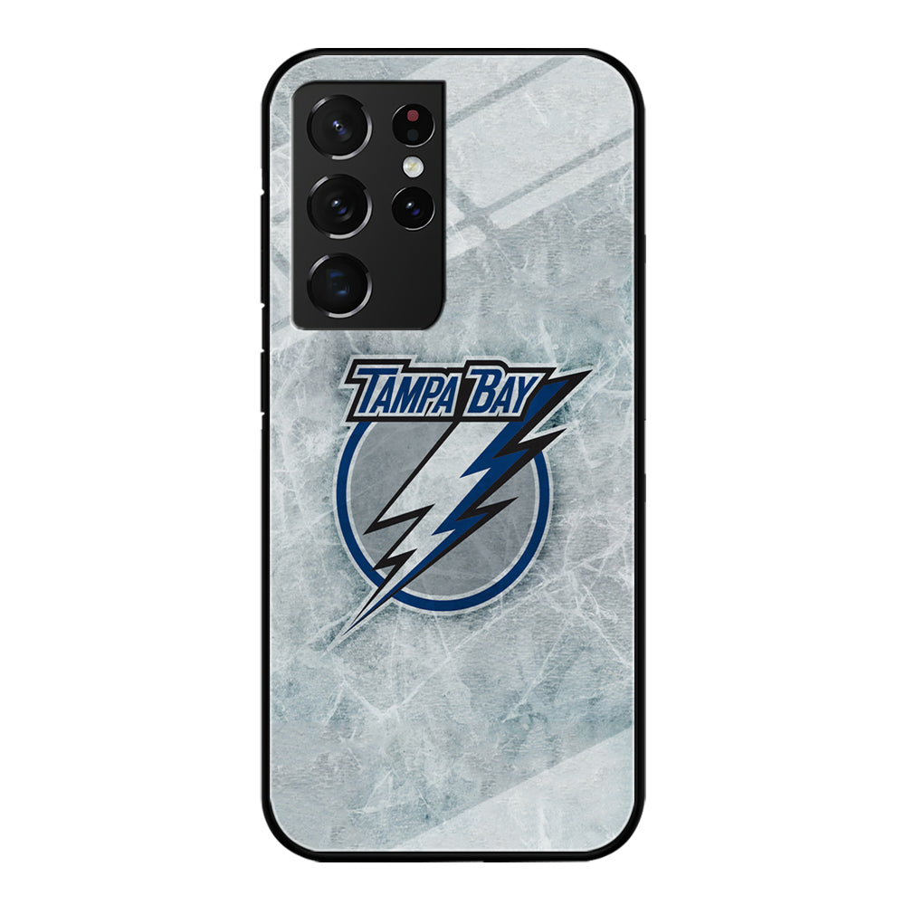 Hockey Tampa Bay Lightning NHL 001 Samsung Galaxy S23 Ultra Case-Phone Case-Tempered Glass Case-Altracase