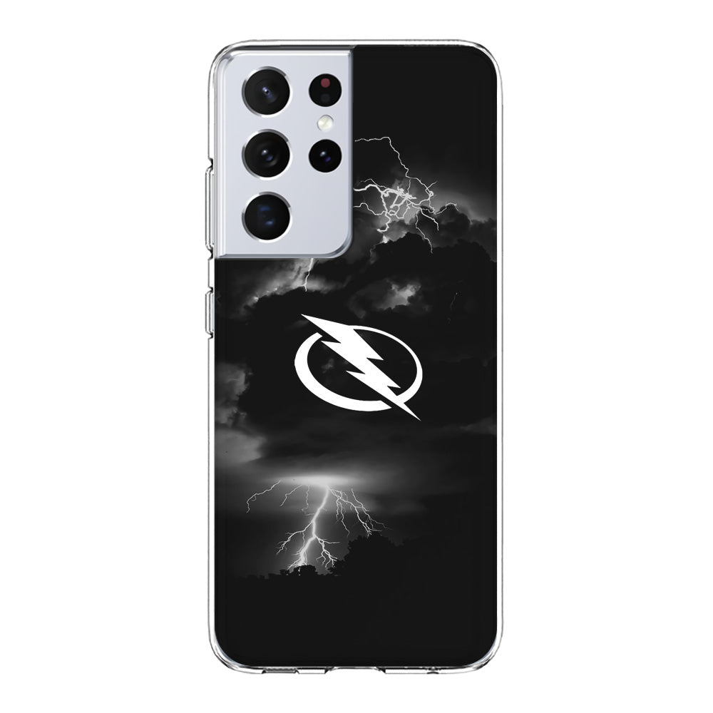 Hockey Tampa Bay Lightning NHL 002 Samsung Galaxy S23 Ultra Case-Phone Case-Clear Soft Case-Altracase