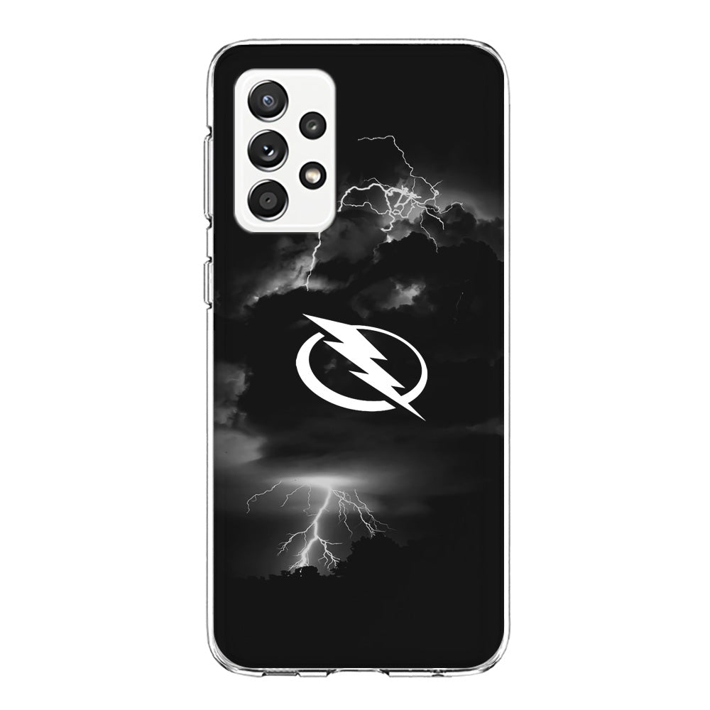 Hockey Tampa Bay Lightning NHL 002 Samsung Galaxy A72 Case-Phone Case-Clear Soft Case-Altracase