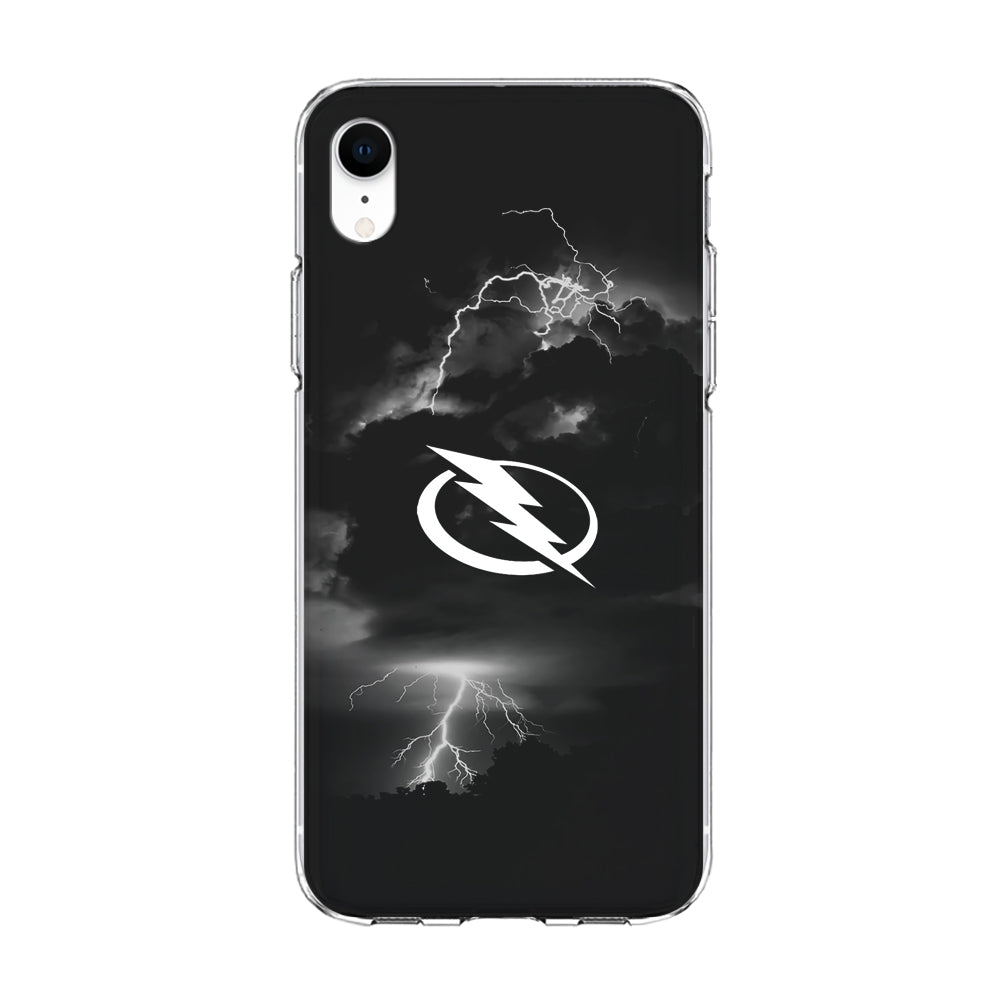 Hockey Tampa Bay Lightning NHL 002 iPhone XR Case-Phone Case-Clear Soft Case-Altracase