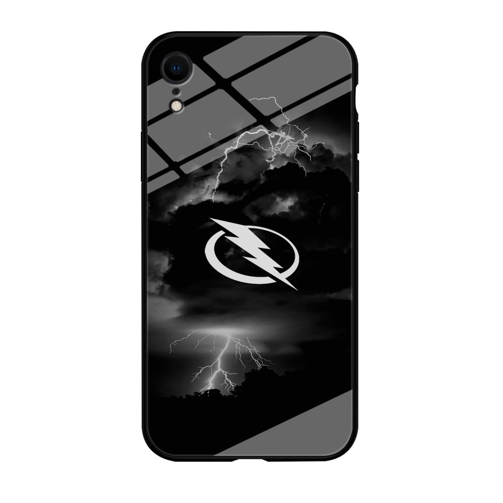 Hockey Tampa Bay Lightning NHL 002 iPhone XR Case-Phone Case-Tempered Glass Case-Altracase