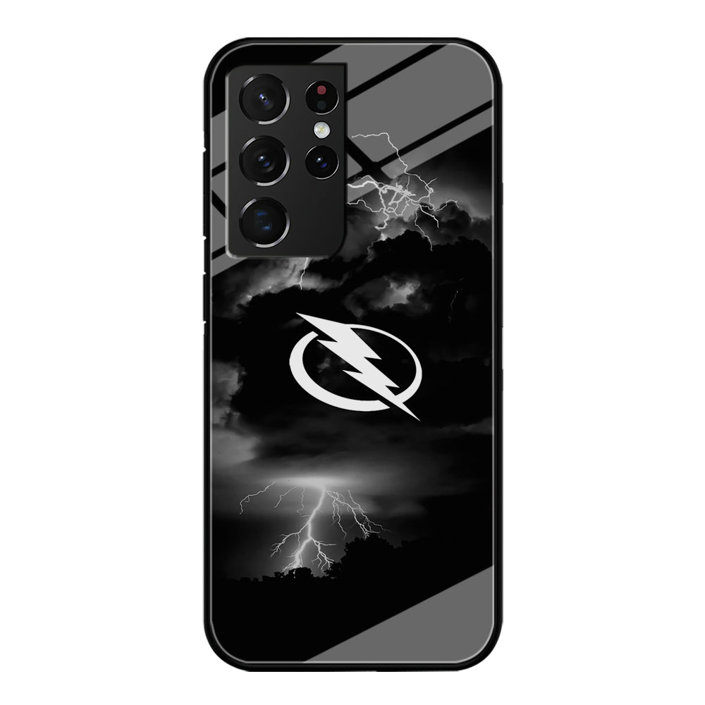 Hockey Tampa Bay Lightning NHL 002 Samsung Galaxy S23 Ultra Case-Phone Case-Tempered Glass Case-Altracase