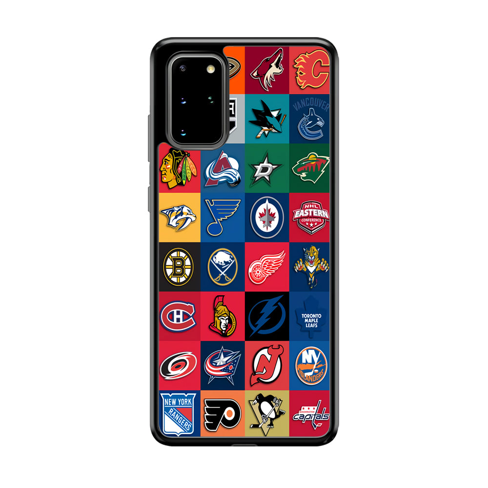 Hockey Teams NHL 001 Samsung Galaxy S20 Plus Case-Phone Case-Rubber Black (2D Case)-Altracase
