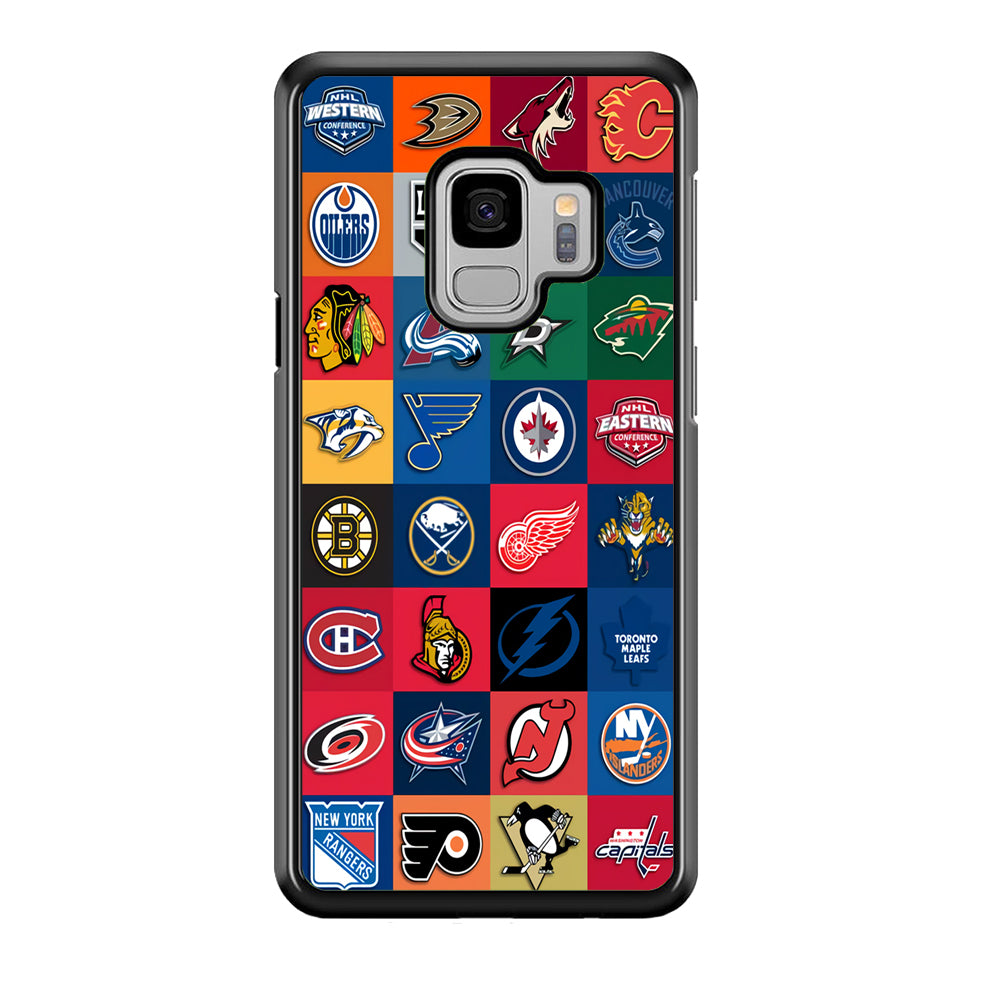 Hockey Teams NHL 001 Samsung Galaxy S9 Case-Phone Case-Tempered Glass Case-Altracase