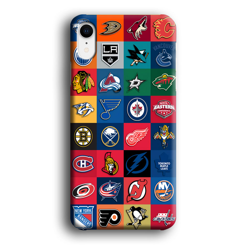 Hockey Teams NHL 001 iPhone XR Case-Phone Case-3D Case-Altracase