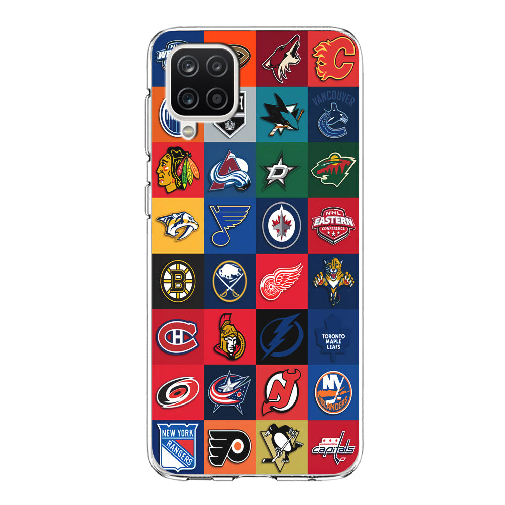 Hockey Teams NHL 001 Samsung Galaxy A12 Case-Phone Case-Clear Soft Case-Altracase