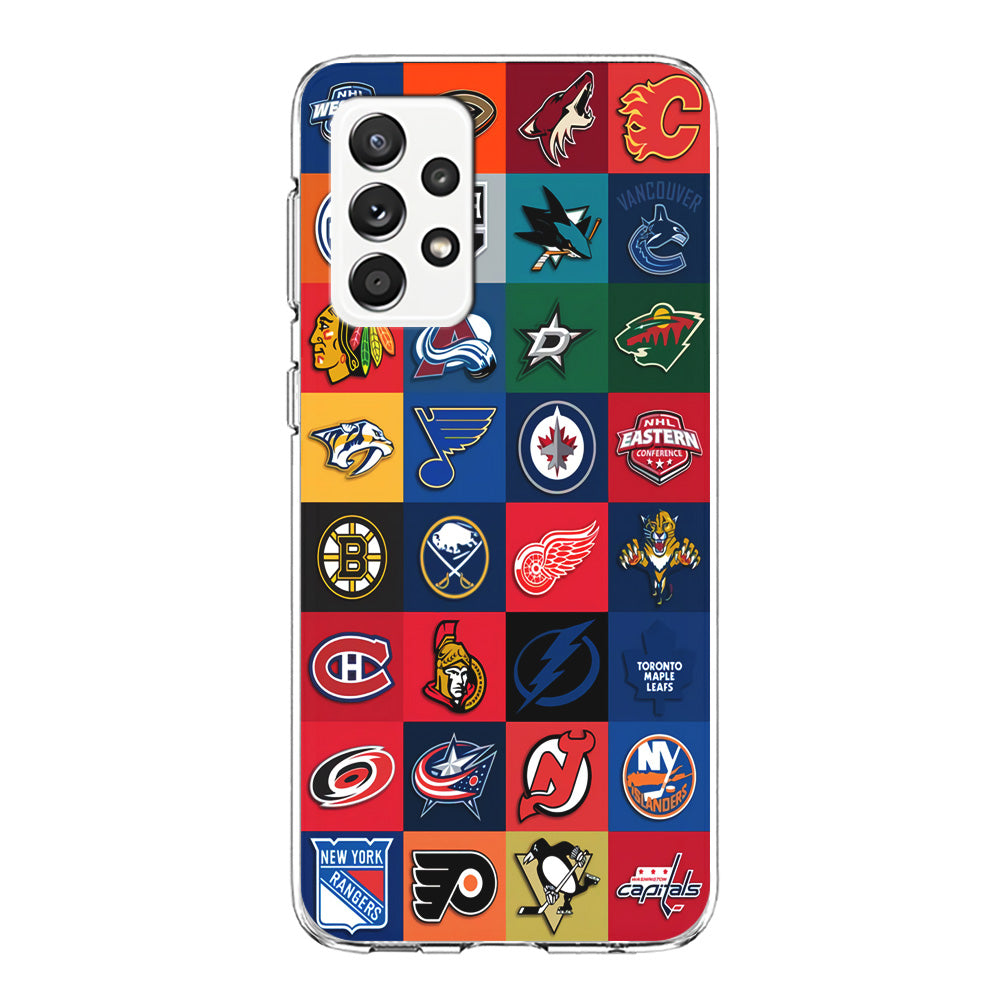 Hockey Teams NHL 001 Samsung Galaxy A72 Case-Phone Case-Clear Soft Case-Altracase