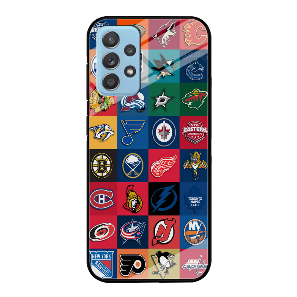 Hockey Teams NHL 001 Samsung Galaxy A72 Case-Phone Case-Tempered Glass Case-Altracase