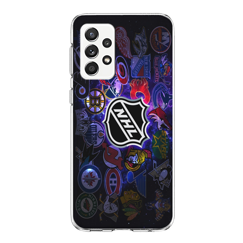 Hockey Teams NHL 002 Samsung Galaxy A72 Case-Phone Case-Clear Soft Case-Altracase