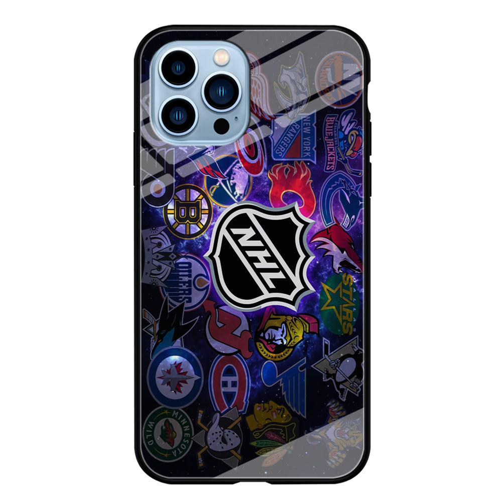 Hockey Teams NHL 002 iPhone 15 Pro Max Case-Phone Case-Tempered Glass Case-Altracase
