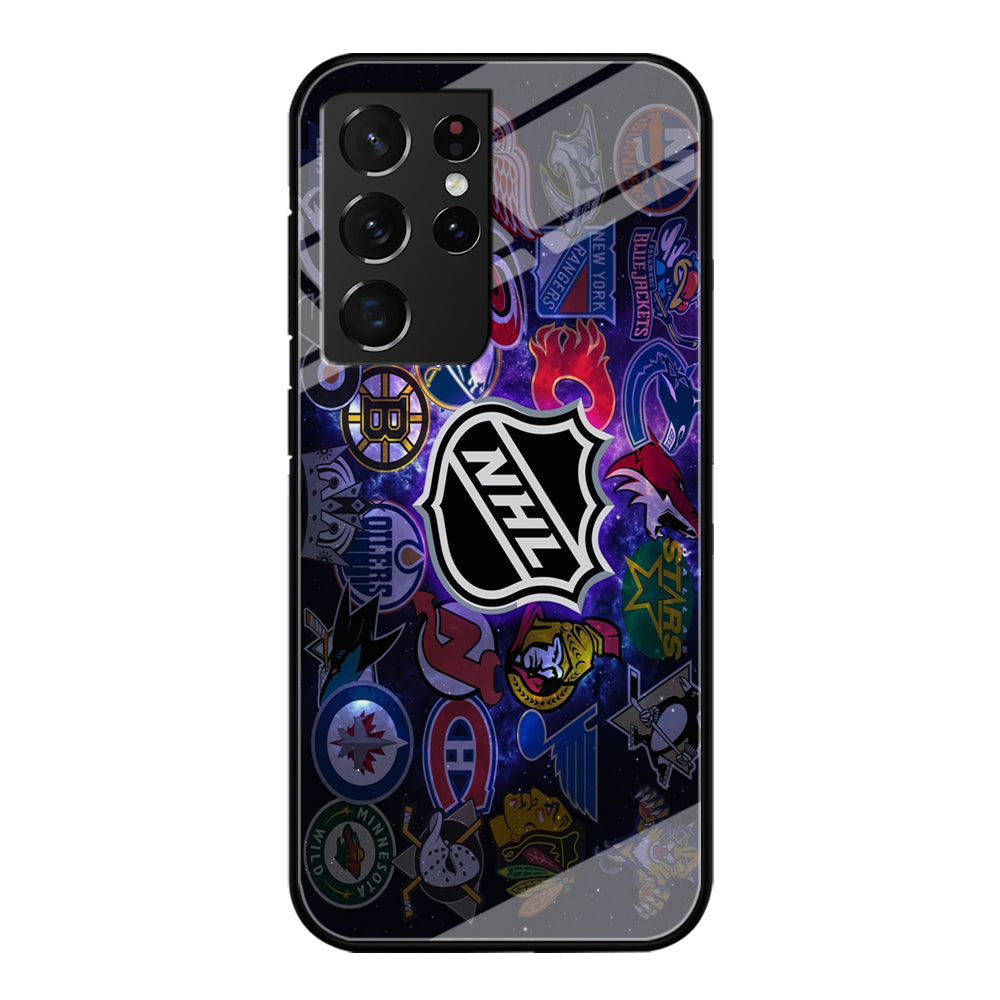Hockey Teams NHL 002 Samsung Galaxy S23 Ultra Case-Phone Case-Tempered Glass Case-Altracase