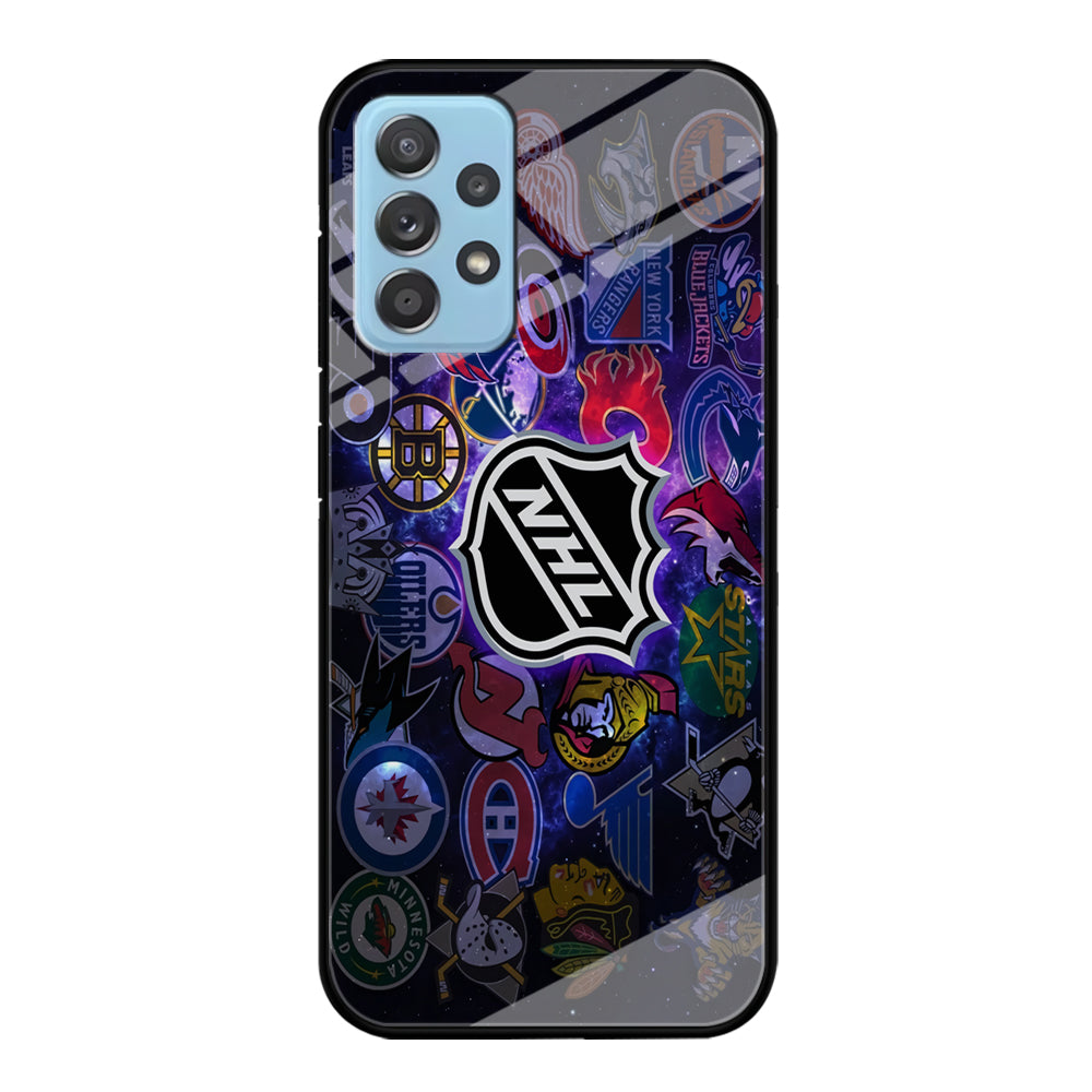 Hockey Teams NHL 002 Samsung Galaxy A72 Case-Phone Case-Tempered Glass Case-Altracase