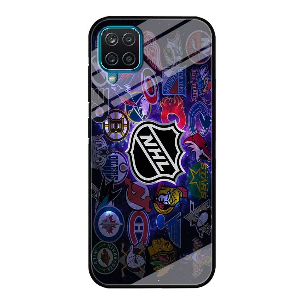 Hockey Teams NHL 002 Samsung Galaxy A12 Case-Phone Case-Tempered Glass Case-Altracase