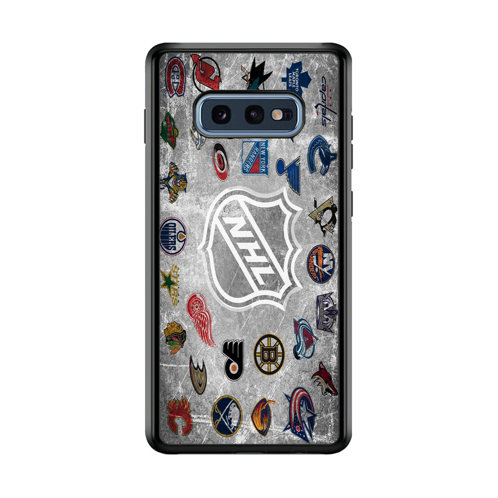 Hockey Teams NHL 003 Samsung Galaxy S10E Case-Phone Case-Rubber Black (2D Case)-Altracase