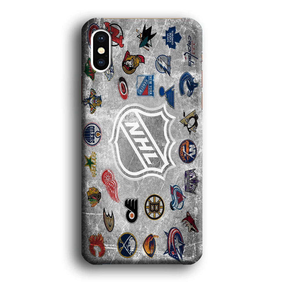 Hockey Teams NHL 003 iPhone Xs Case-Phone Case-3D Case-Altracase