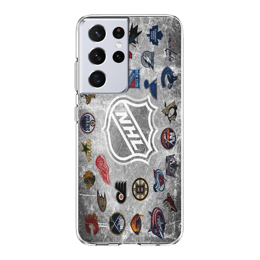 Hockey Teams NHL 003 Samsung Galaxy S23 Ultra Case-Phone Case-Clear Soft Case-Altracase