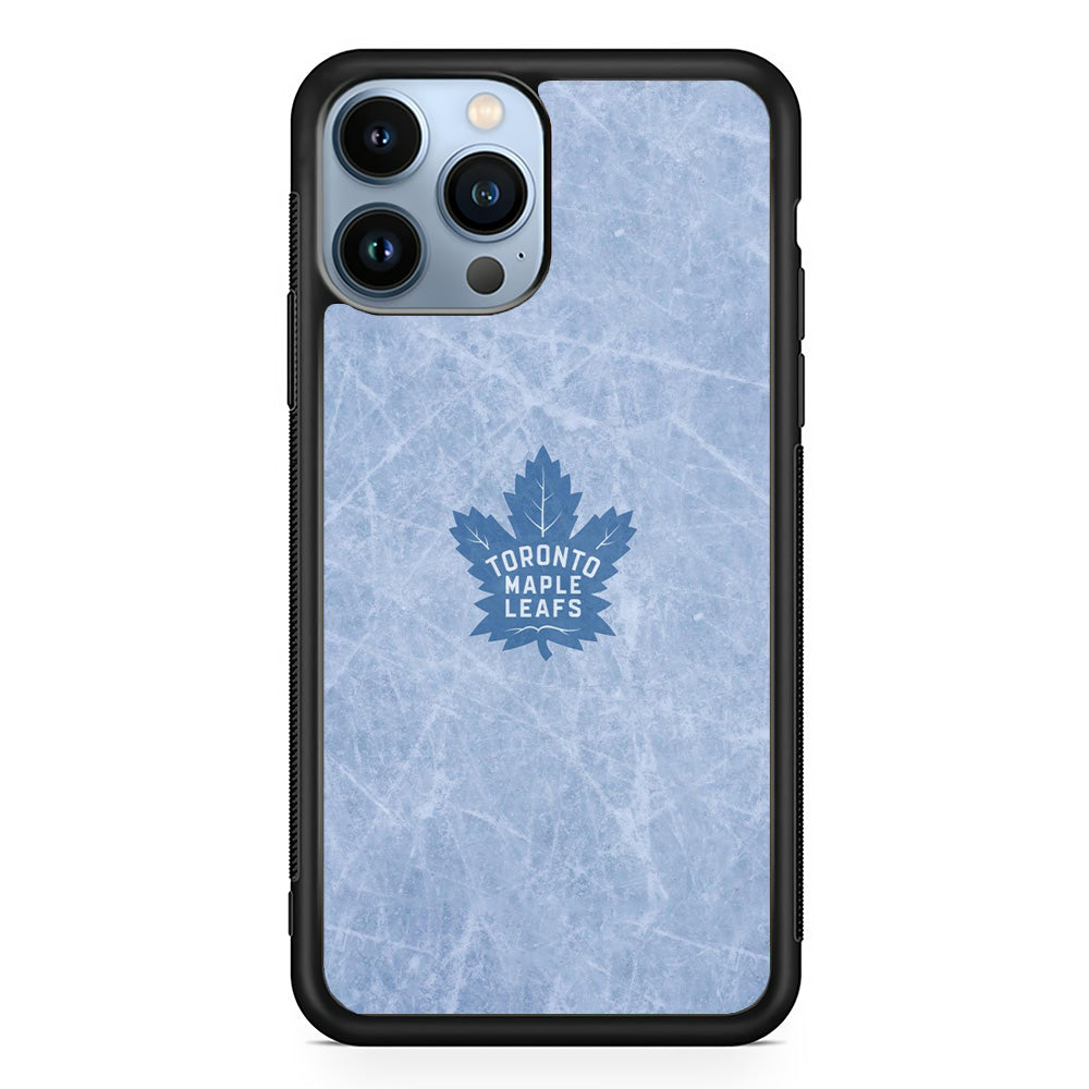 Hockey Toronto Maple Leafs NHL 001 iPhone 15 Pro Max Case-Phone Case-Rubber Black (2D Case)-Altracase