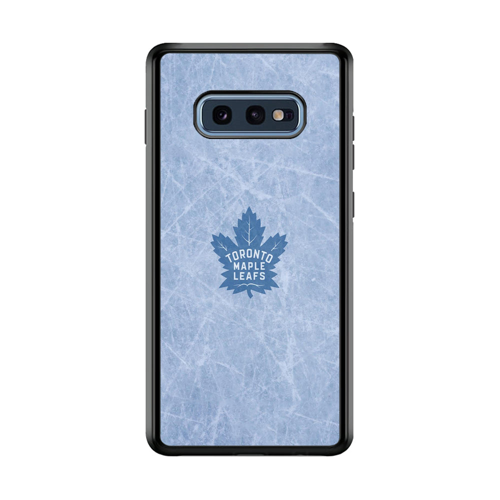 Hockey Toronto Maple Leafs NHL 001 Samsung Galaxy S10E Case-Phone Case-Rubber Black (2D Case)-Altracase