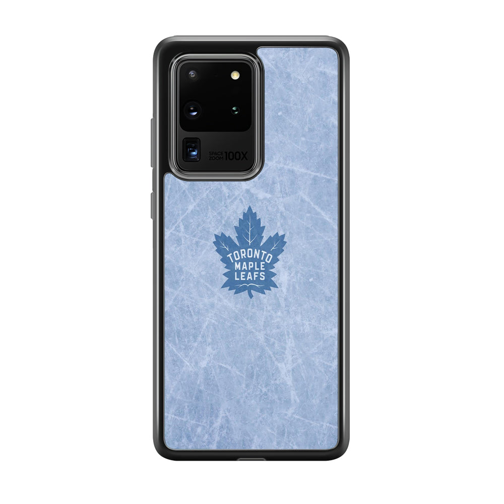Hockey Toronto Maple Leafs NHL 001 Samsung Galaxy S20 Ultra Case-Phone Case-Rubber Black (2D Case)-Altracase
