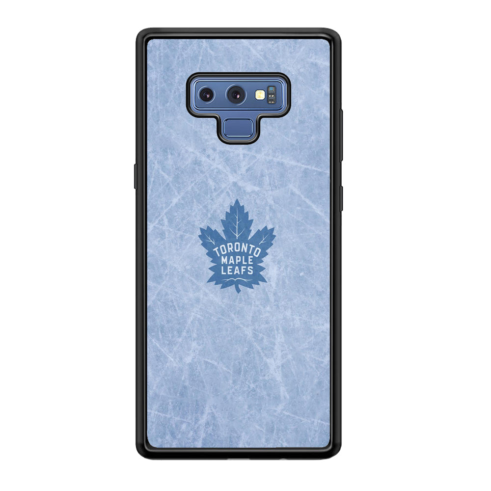Hockey Toronto Maple Leafs NHL 001 Samsung Galaxy Note 9 Case-Phone Case-Rubber Black (2D Case)-Altracase