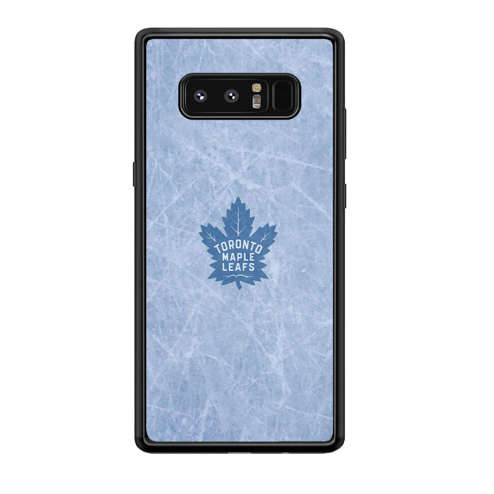 Hockey Toronto Maple Leafs NHL 001 Samsung Galaxy Note 8 Case-Phone Case-Rubber Black (2D Case)-Altracase