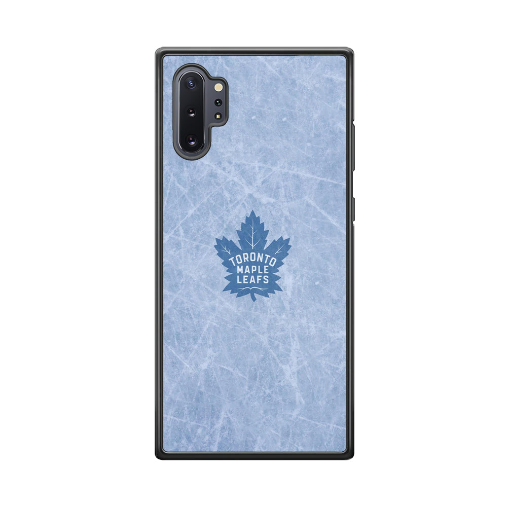 Hockey Toronto Maple Leafs NHL 001 Samsung Galaxy Note 10 Plus Case-Phone Case-Rubber Black (2D Case)-Altracase