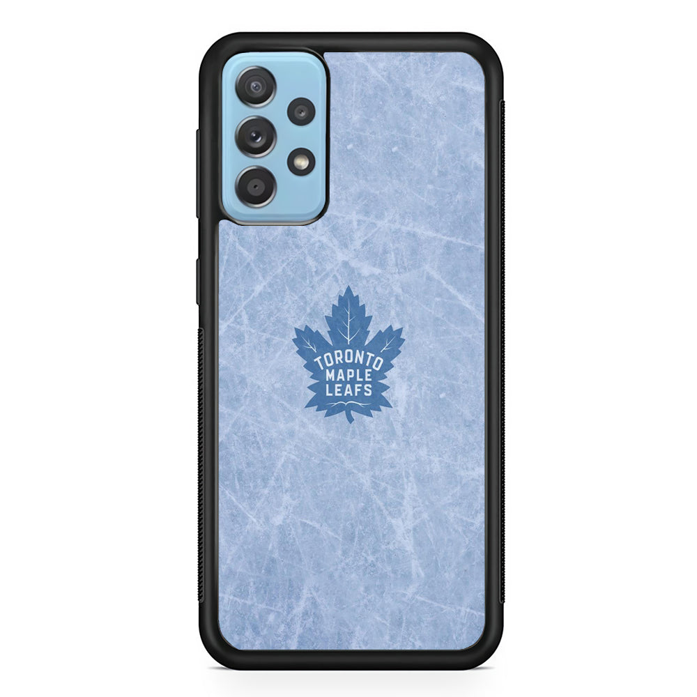 Hockey Toronto Maple Leafs NHL 001 Samsung Galaxy A72 Case-Phone Case-Rubber Black (2D Case)-Altracase
