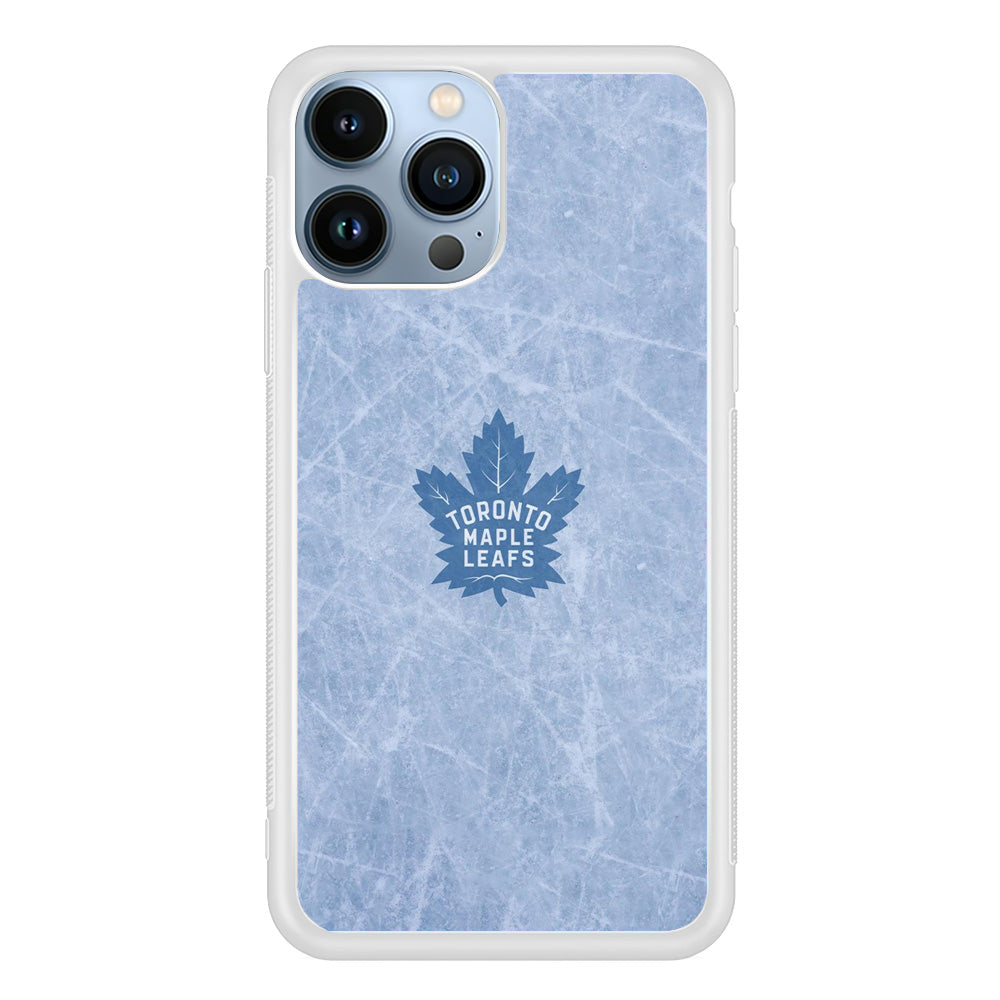Hockey Toronto Maple Leafs NHL 001 iPhone 15 Pro Max Case-Phone Case-Rubber White (2D Case)-Altracase
