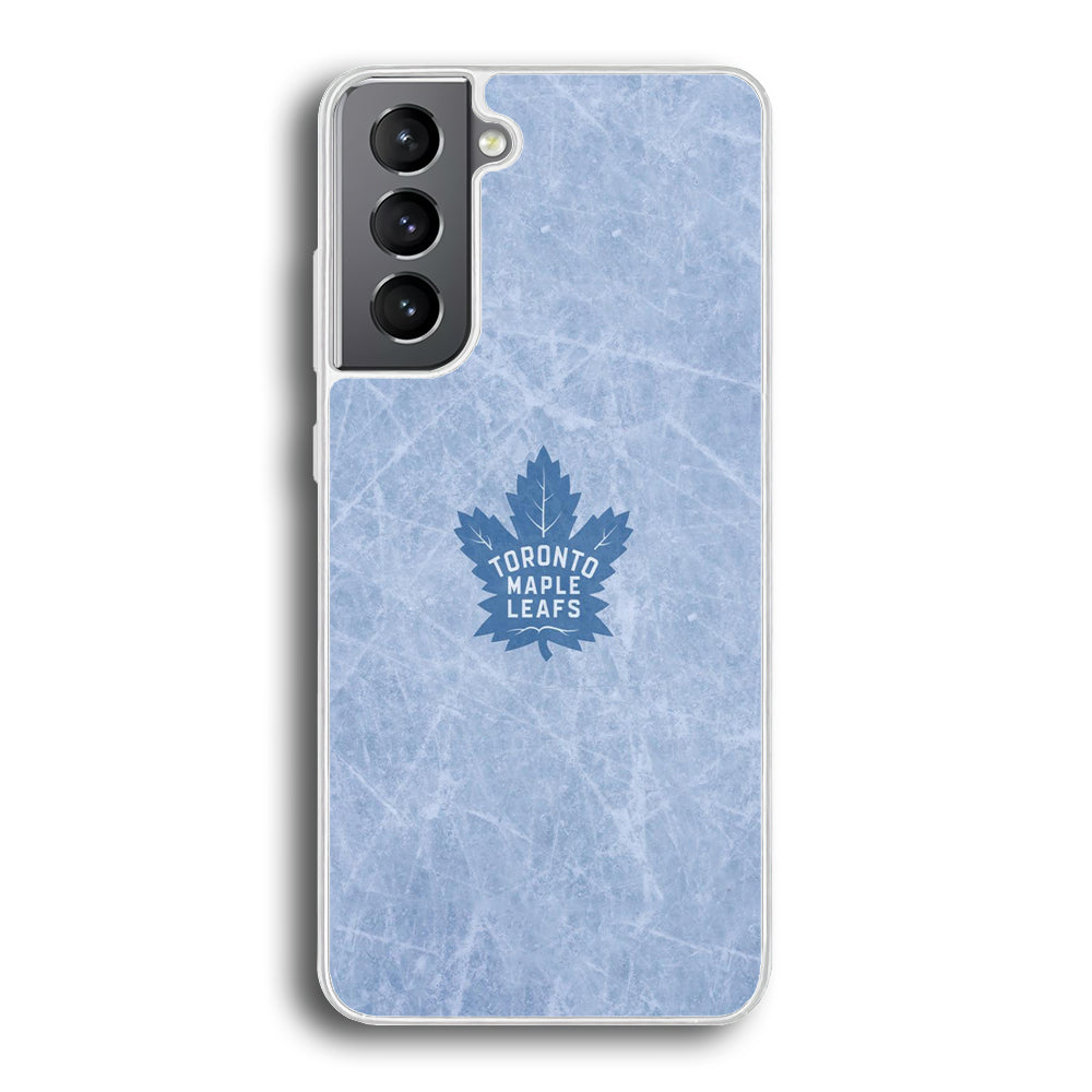 Hockey Toronto Maple Leafs NHL 001 Samsung Galaxy S21 Plus Case-Phone Case-Rubber White (2D Case)-Altracase