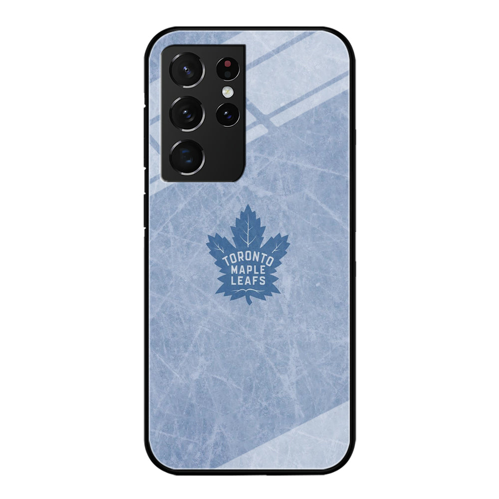 Hockey Toronto Maple Leafs NHL 001 Samsung Galaxy S23 Ultra Case-Phone Case-Tempered Glass Case-Altracase