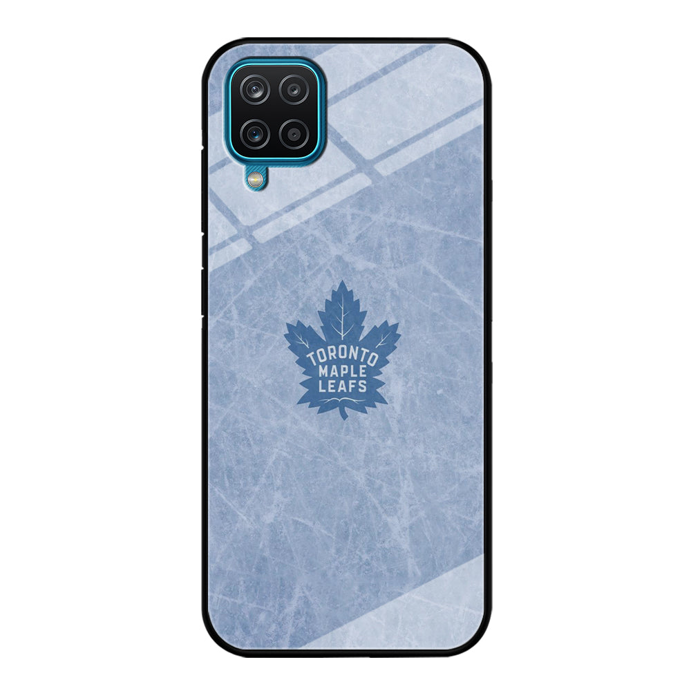 Hockey Toronto Maple Leafs NHL 001 Samsung Galaxy A12 Case-Phone Case-Tempered Glass Case-Altracase