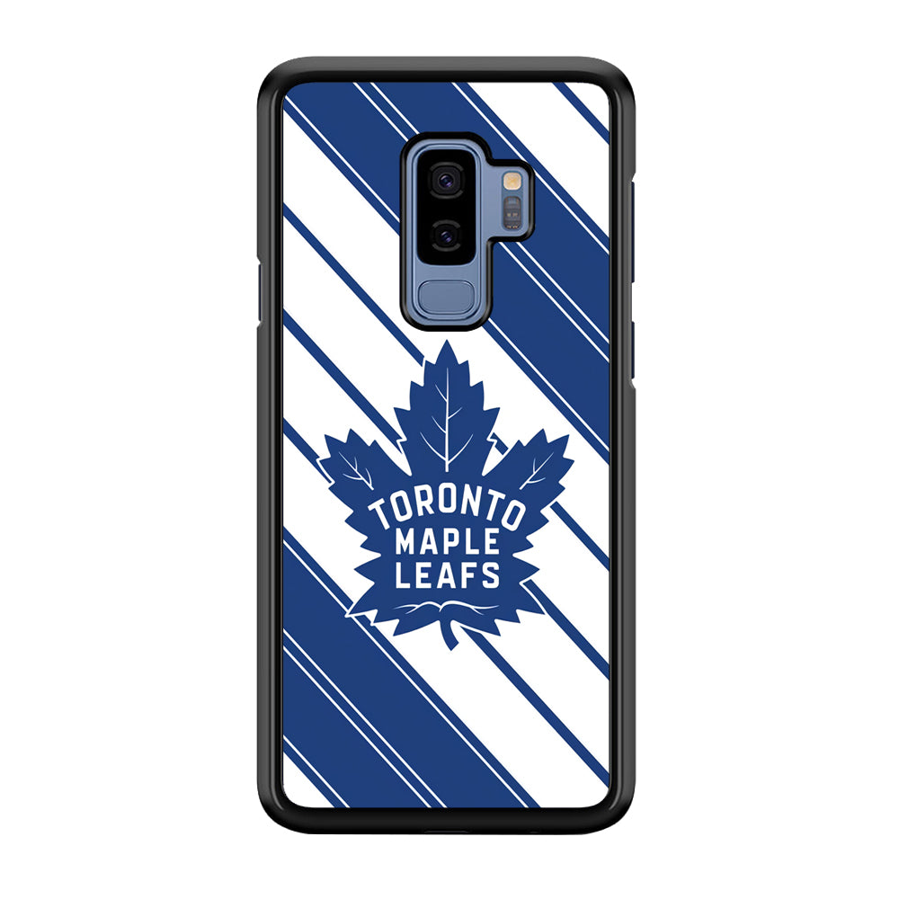 Hockey Toronto Maple Leafs NHL 002 Samsung Galaxy S9 Plus Case-Phone Case-Rubber Black (2D Case)-Altracase