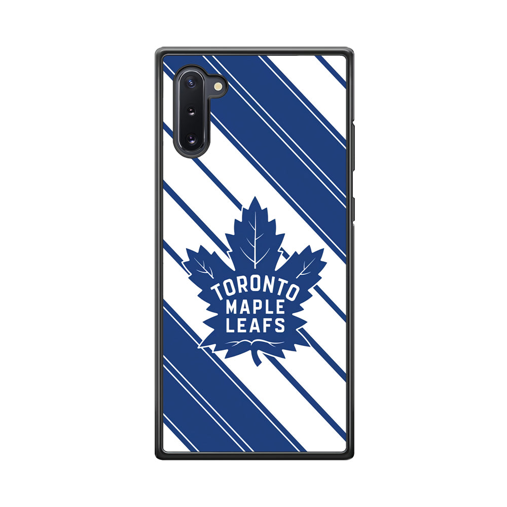 Hockey Toronto Maple Leafs NHL 002 Samsung Galaxy Note 10 Case-Phone Case-Rubber Black (2D Case)-Altracase
