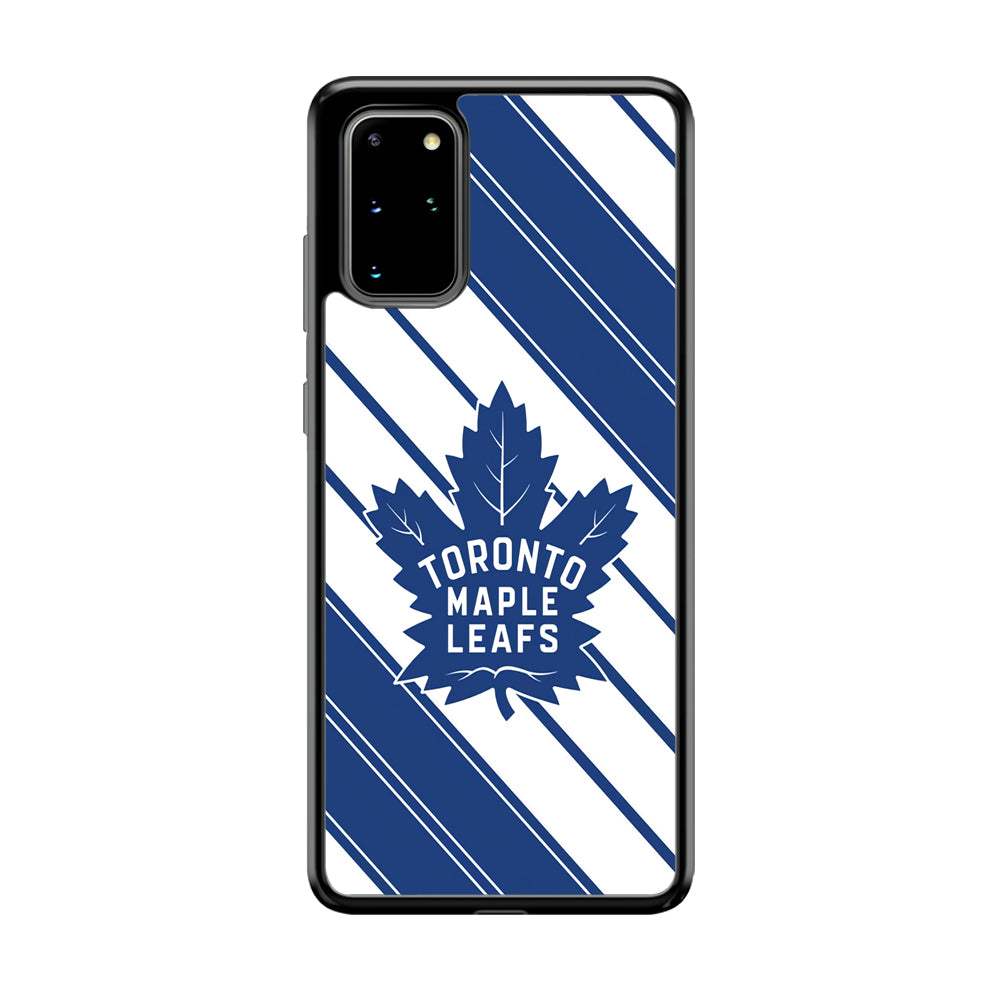 Hockey Toronto Maple Leafs NHL 002 Samsung Galaxy S20 Plus Case-Phone Case-Rubber Black (2D Case)-Altracase