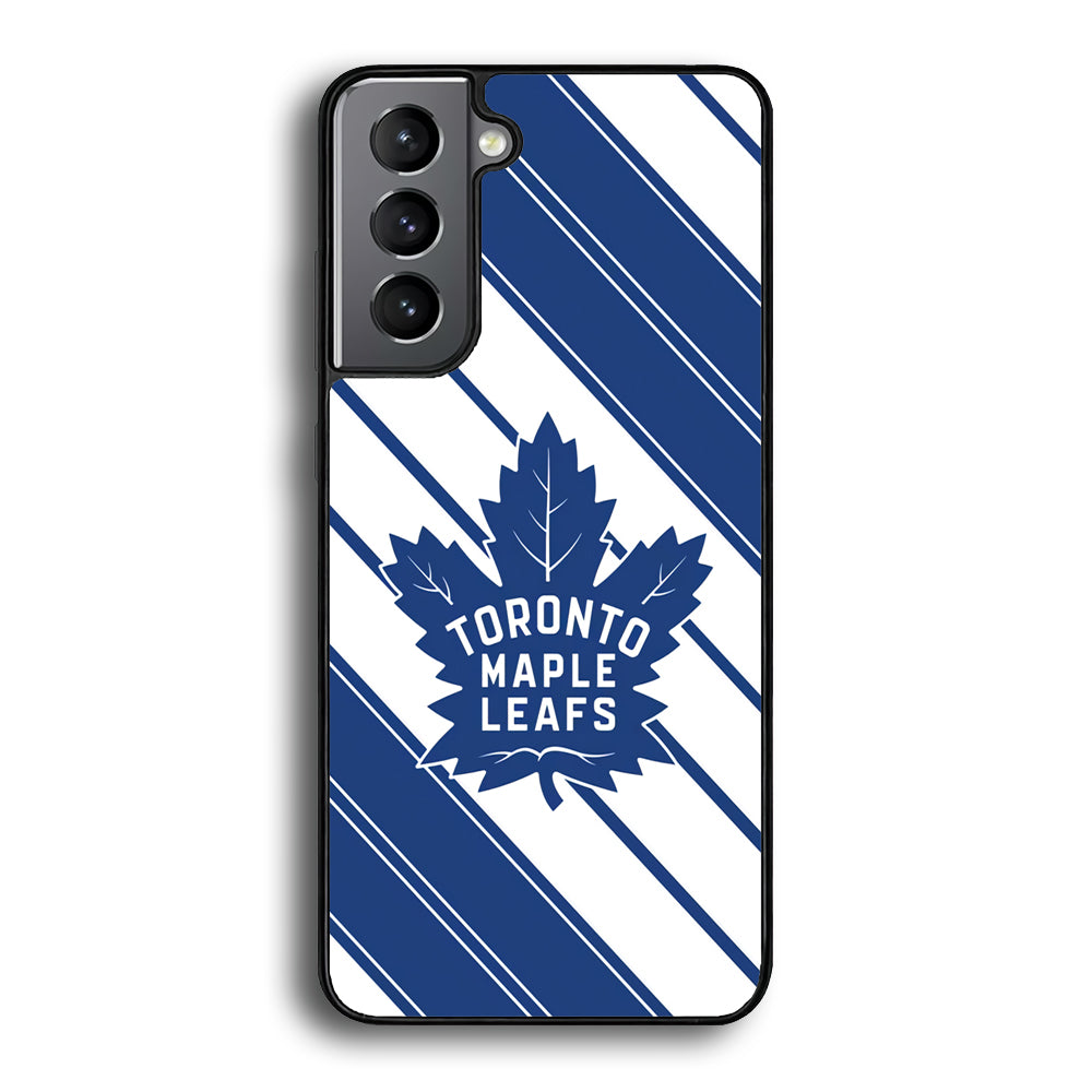 Hockey Toronto Maple Leafs NHL 002 Samsung Galaxy S21 Plus Case-Phone Case-Rubber Black (2D Case)-Altracase